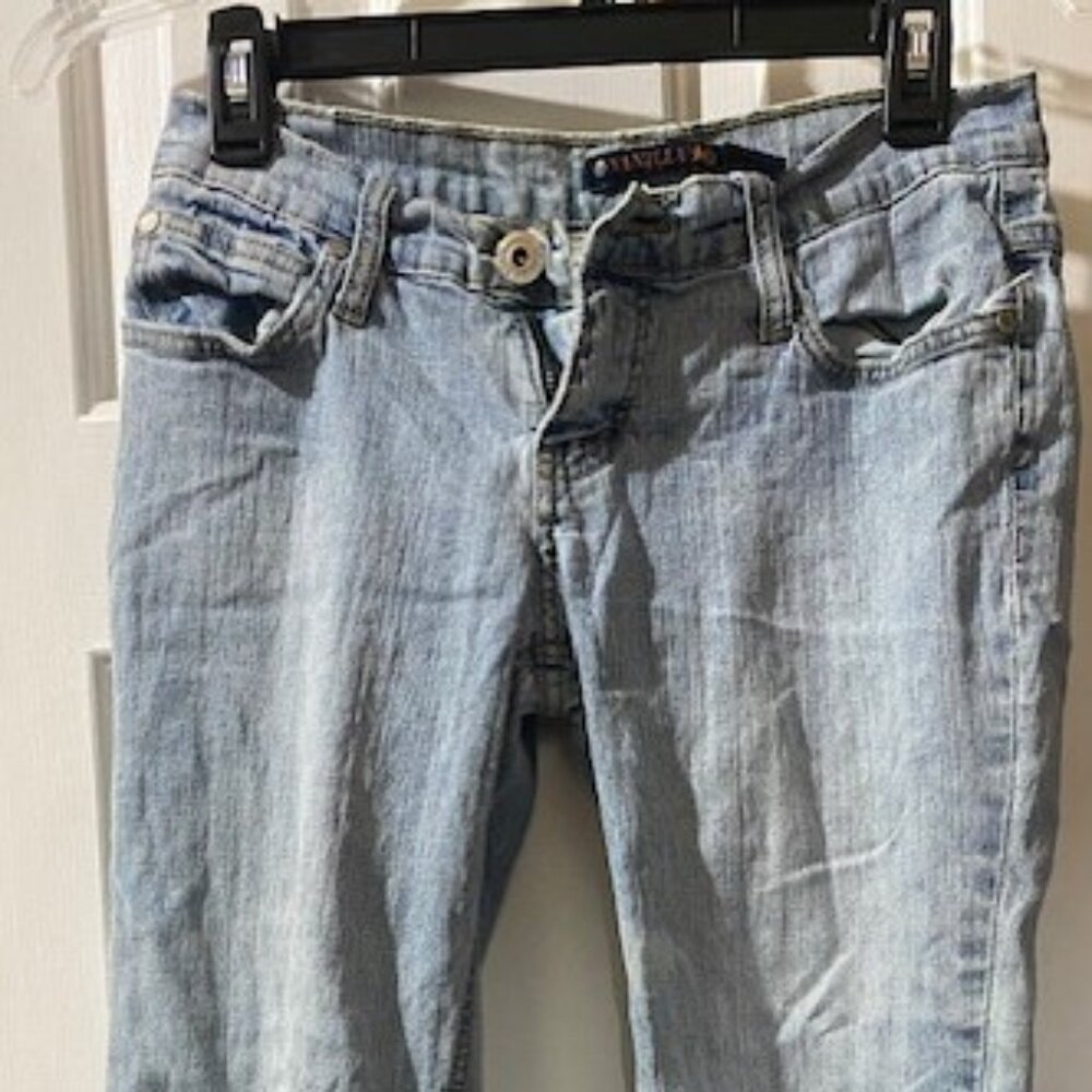 Vanilla Star Girls Cut Off Capri Jeans
